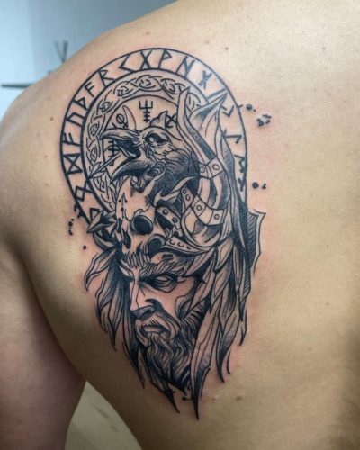 Nordic Odin Tattoo