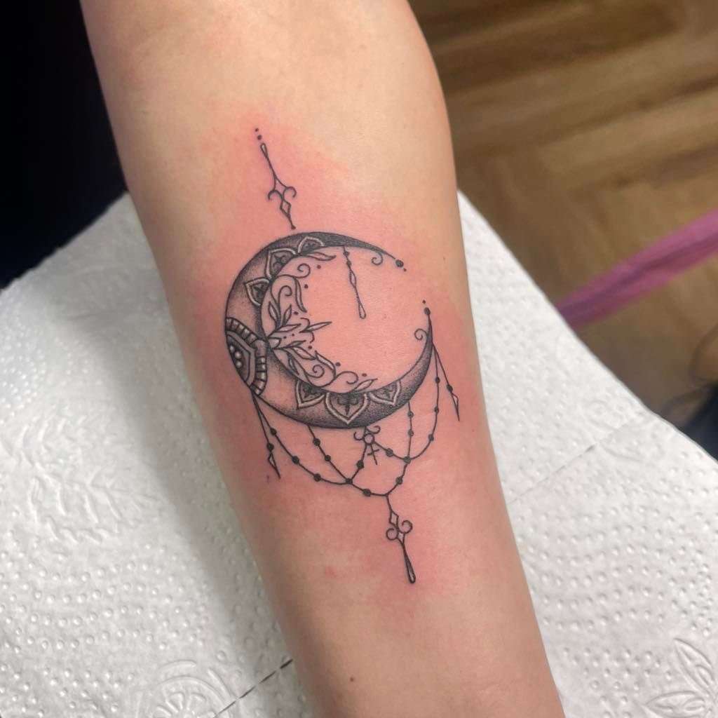 Moon Spirit tattoo