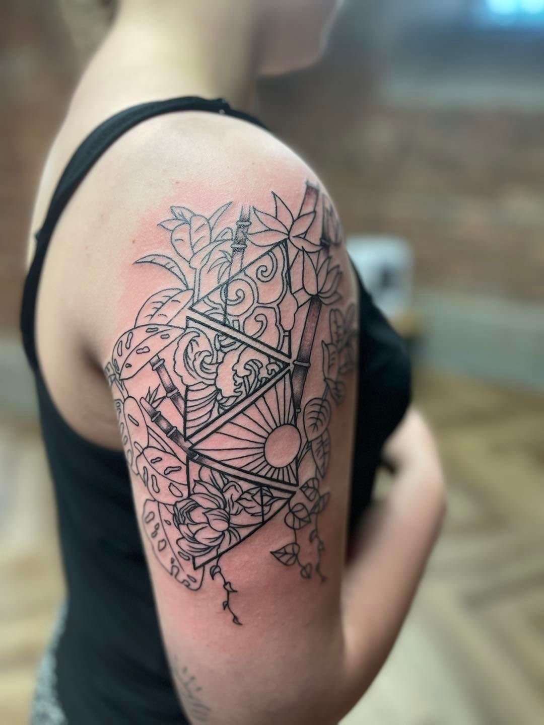 Mysterious Garden tattoo