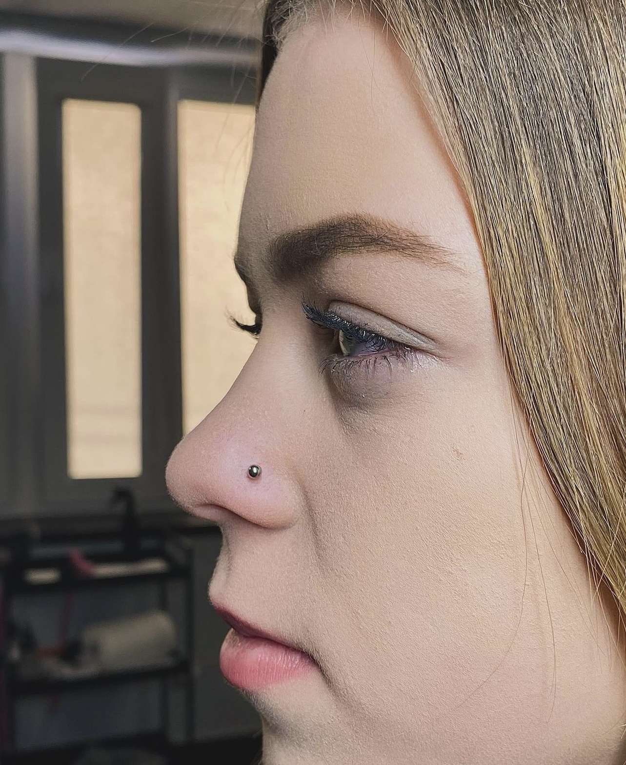 Nose piercing