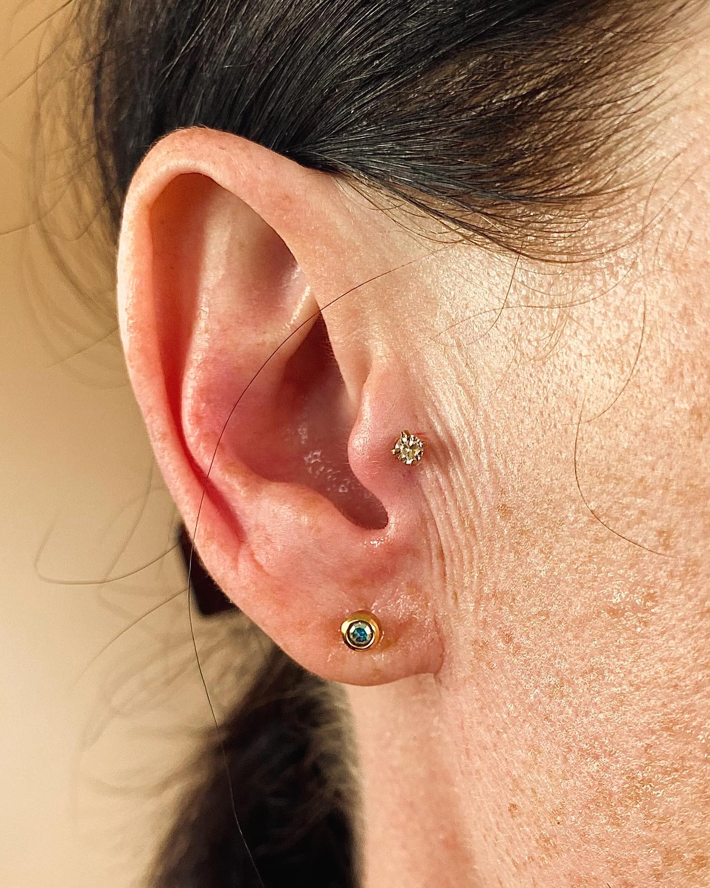 Two Ear Piercings